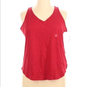 NWT New York and Company Soho Jeans Berry Red Hampton tank top LARGE